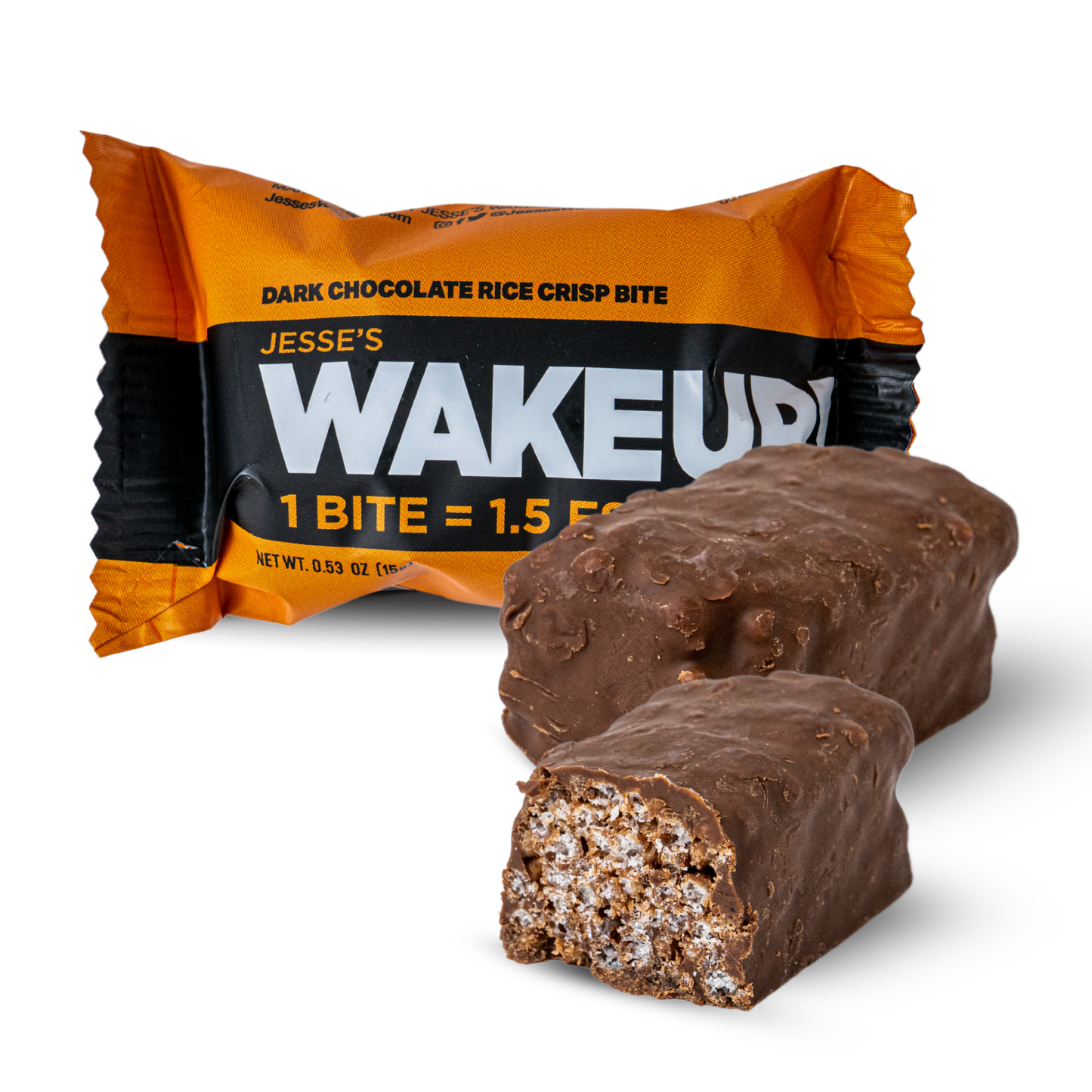 WakeUP! Caffeinated Chocolate Protein Bites - 8 Pack