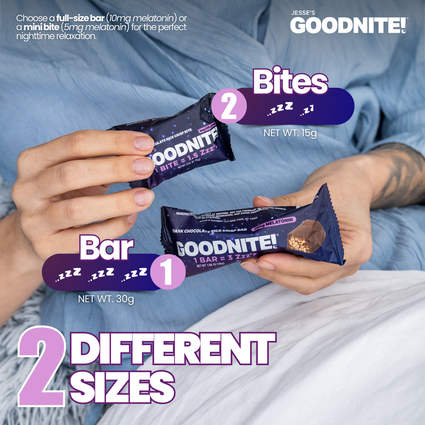 GoodNITE! Chocolate Protein Bars - 6 Pack