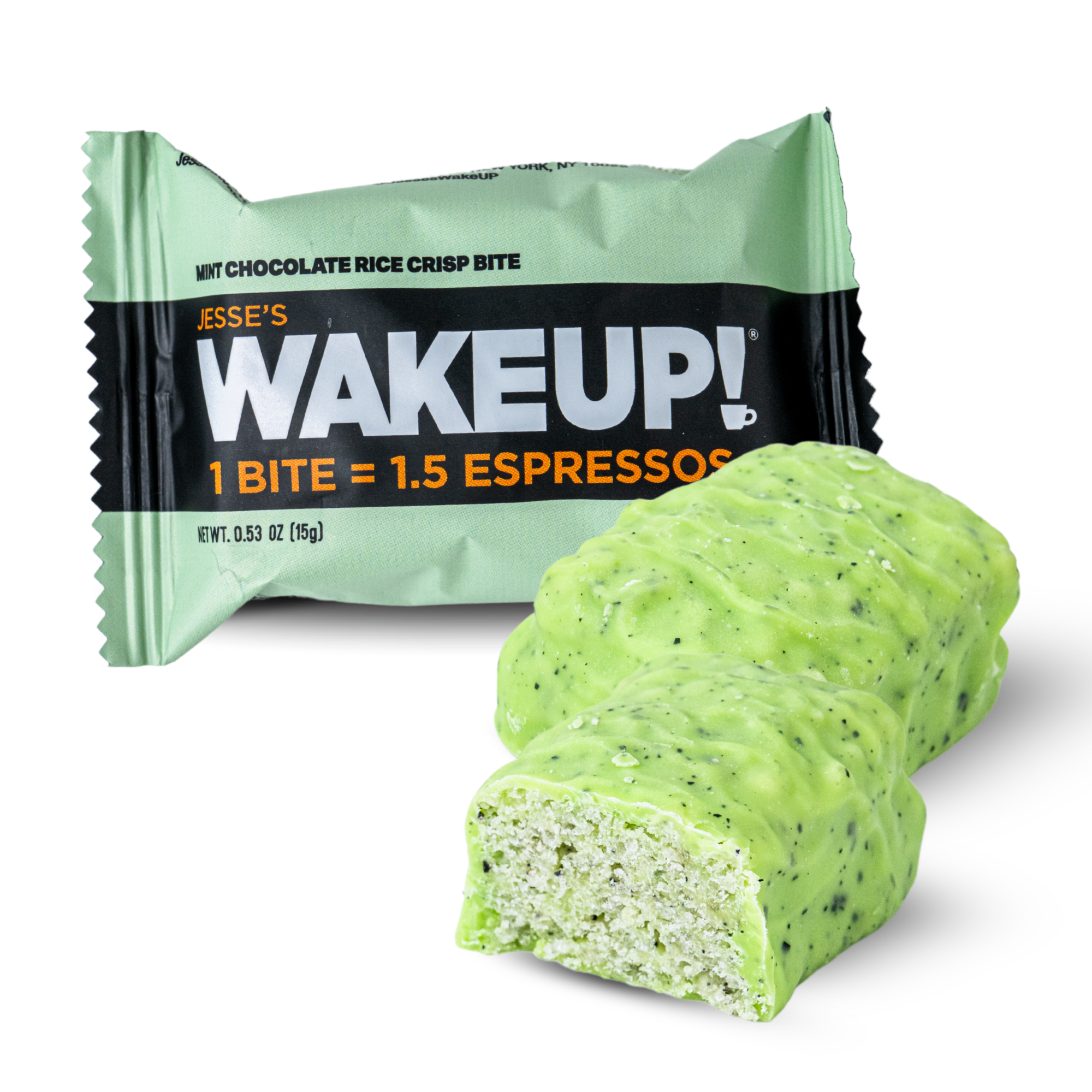 WakeUP! Caffeinated Mint Chocolate Protein Bites - 8 Pack