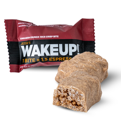 WakeUP! Caffeinated Cinnamon Crunch Protein Bites - 8 Pack