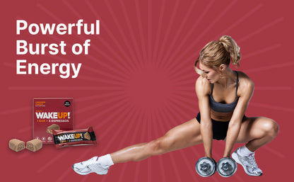 VARIETY PACK (36 Bars, 6 Cartons) WakeUP! Caffeinated Protein Bars, All 6 Flavor