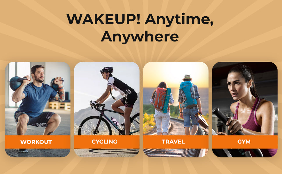 WAKE UP! Caffeinated Protein Bars Value Pack – 6 Cartons (36 Bars) – 3 Caramel & 3 Dark Chocolate – 350mg Caffeine (1 Bar = 3 Espressos) – Gluten-Free, Vegetarian, Kosher – Boosts Focus & Clarity