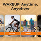 WAKE UP! Caffeinated Caramel Protein Bars - Gluten Free, Vegetarian, 350mg Caffeine (1 Bar = 3 Espressos) - Boosts Focus and Clarity - Kosher Ingredients - 6 Pack