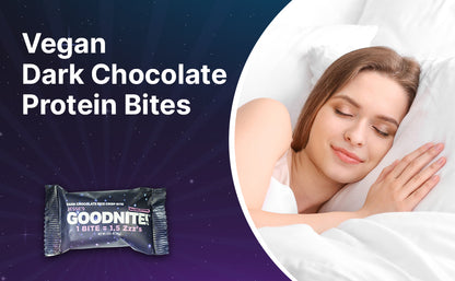GoodNITE! Chocolate Protein Bites Value Pack – 6 Dark Chocolate Cartons (48 Bites)
