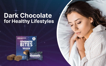 GoodNITE! Chocolate Protein Bites Value Pack – 6 Dark Chocolate Cartons (48 Bites)