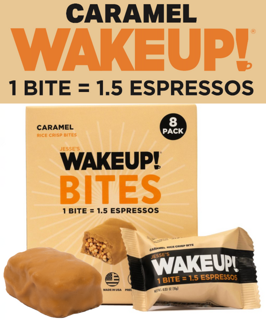 WakeUP! Caramel Bites (1 Bite = 1.5 Espressos)