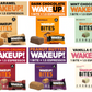 VARIETY PACK (48 Bites, 6 Cartons) WAKE UP! Caffeinated Protein Bites, All 6 Flavor - 175mg Caffeine (1 Bite = 1.5 Espressos)