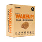WAKE UP! Caffeinated Protein Bars Value Pack – 6 Cartons (36 Bars) – 3 Caramel & 3 Dark Chocolate – 350mg Caffeine (1 Bar = 3 Espressos) – Gluten-Free, Vegetarian, Kosher – Boosts Focus & Clarity