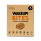 WAKE UP! Caffeinated Caramel Protein Bites - Gluten Free, Vegetarian, 175mg Caffeine (1 Bite = 1.5 Espressos) - Boosts Focus and Clarity - Kosher Ingredients - 8 Pack