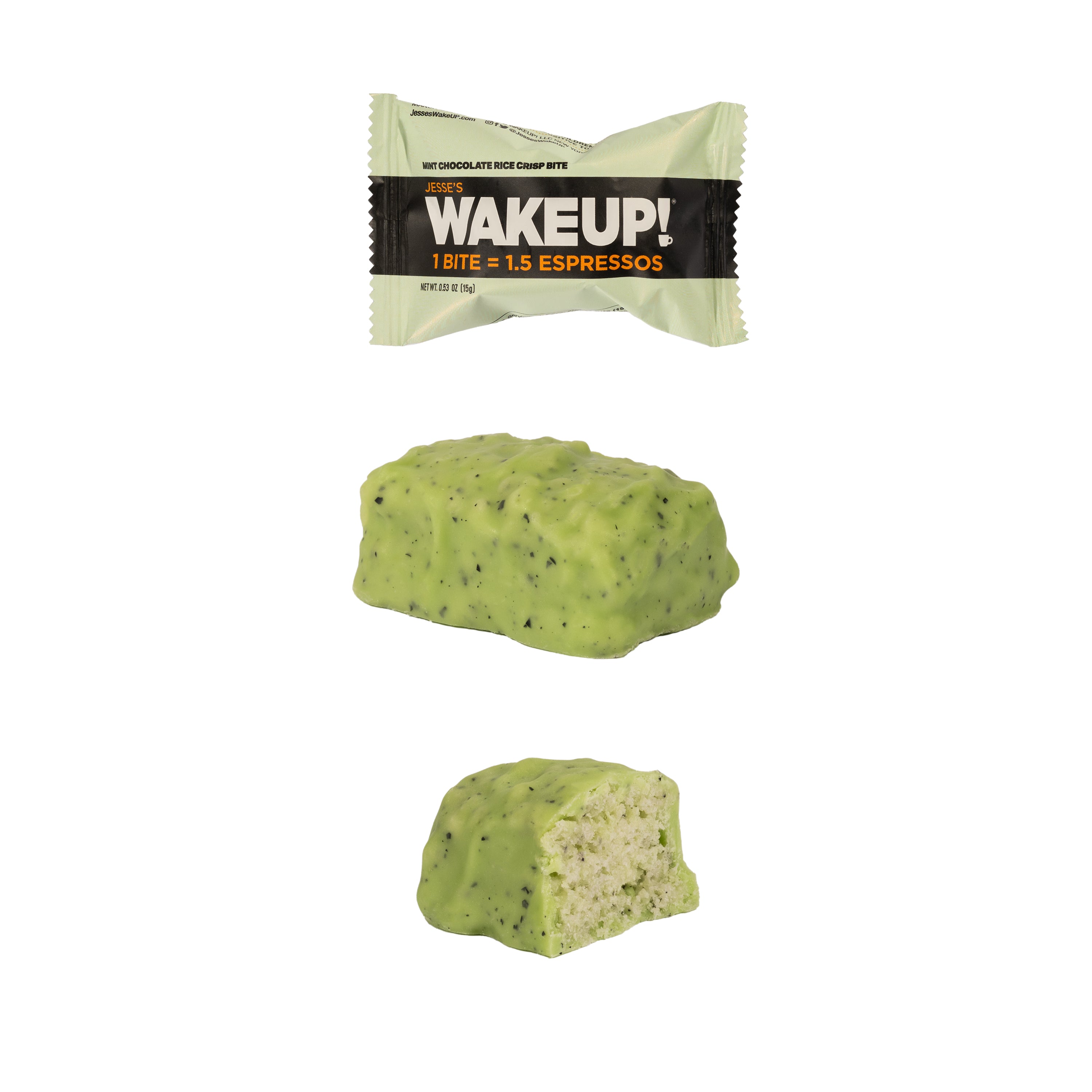 VARIETY PACK (48 Bites, 6 Cartons) WAKE UP! Caffeinated Protein Bites, All 6 Flavor - 175mg Caffeine (1 Bite = 1.5 Espressos)